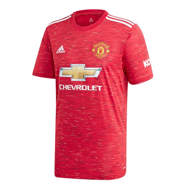 Camiseta Manchester United 1ª 2020/21 Rojo